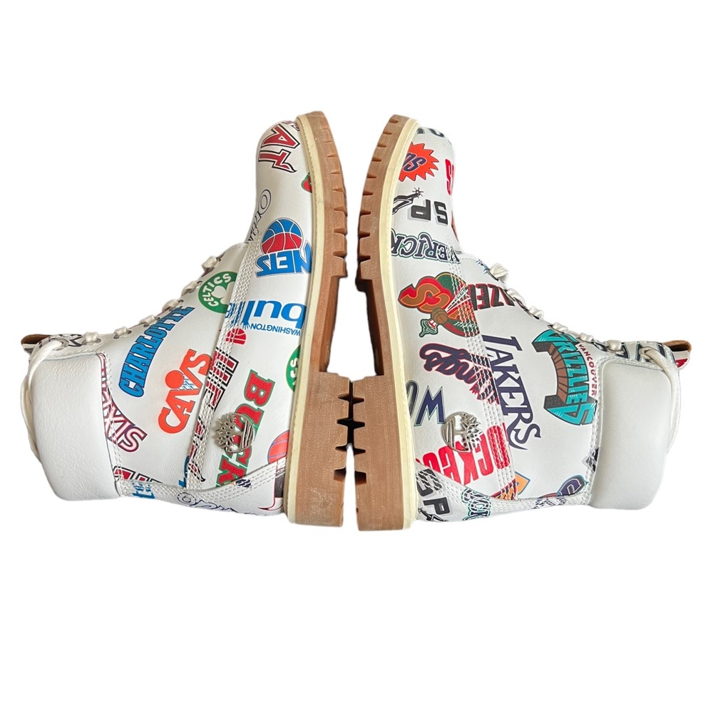 Timberland NBA Mitchell & Ness x NBA “East Meets West” Premium Size 9.5 … - Picture 10 of 15